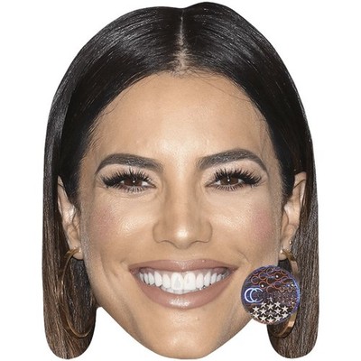 Gaby Espino (Lächeln) Großer Kopf. Größer als das Leben Maske.