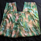 Marble Print High Waisted Full-length Straight Leg Pants Size XL Micas NWT