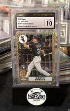 2022 Topps #T87C-65 Gavin Sheets 1987 Silver Pack Mojo Refractor Rc CGC CSG 10