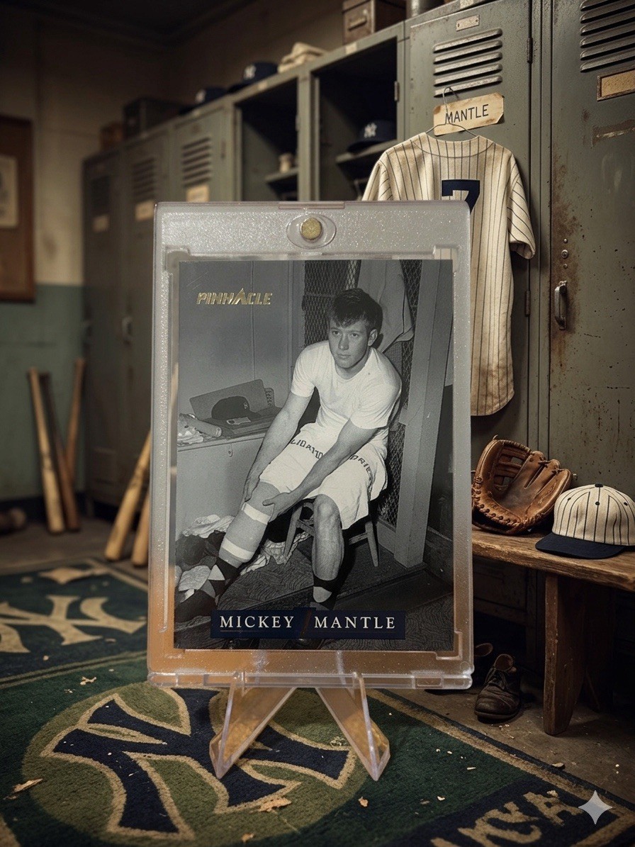 1992 Pinnacle Mickey Mantle - Mickey Mantle #23