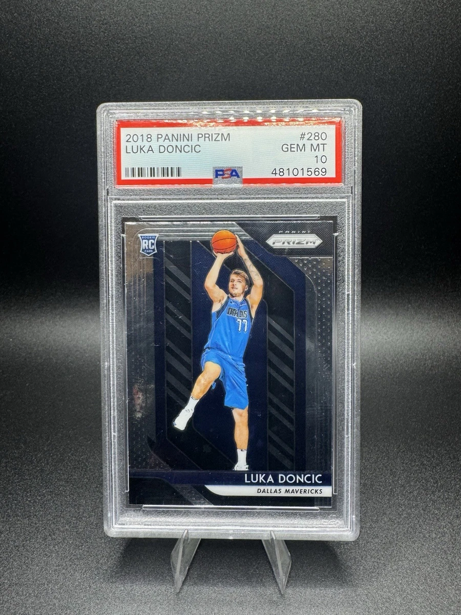 Luka Dončić 10 Graded Basketball Rookie Sports Trading Cards