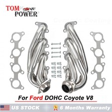 Stainless Steel Shorty Exhaust Headers For 2011-2017 Ford F150 5.0l Coyote V8 Stainless Steel Shorty Exhaust Headers For 2011-2017 Ford F150 5.0l Coyote V8