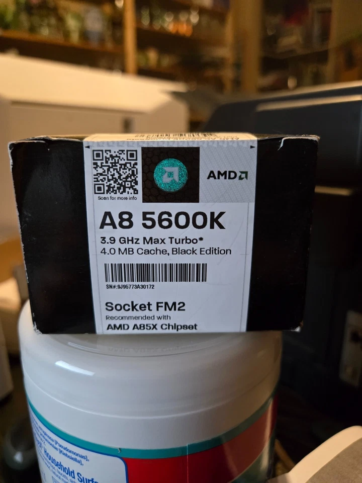 AMD A8-5600K 3.6GHz Quad-Core (AD560KWOHJBOX) Processor - Image 2 of 2