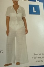 Hurley NWT Women's Swim 2-Piece Cover-Up Set Size L Lightweight- 020