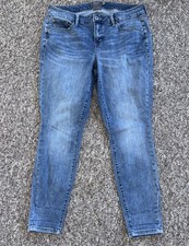 TORRID Mid Rise Skinny Jeans Vintage Stretch Womens Size 12R 34x28 Ankle NICE a3