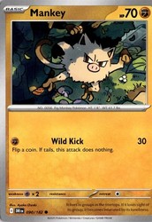 Mankey 090/182 Destined Rivals
