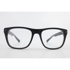 Perry Ellis PE 374-2 Black Wood Grain Square Eyeglass Frames 50-17-140