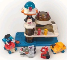 Space Station Fisher Price 1984 Li l Playmates Play Set Lil Little NASA Ships