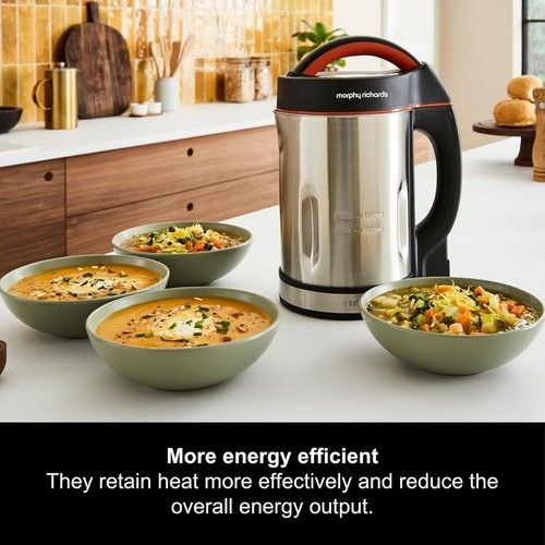 Morphy Richards Classic Soup Maker, 1.6L, Multi-Settings, LED Displayed Panel, M - Picture 9 of 9