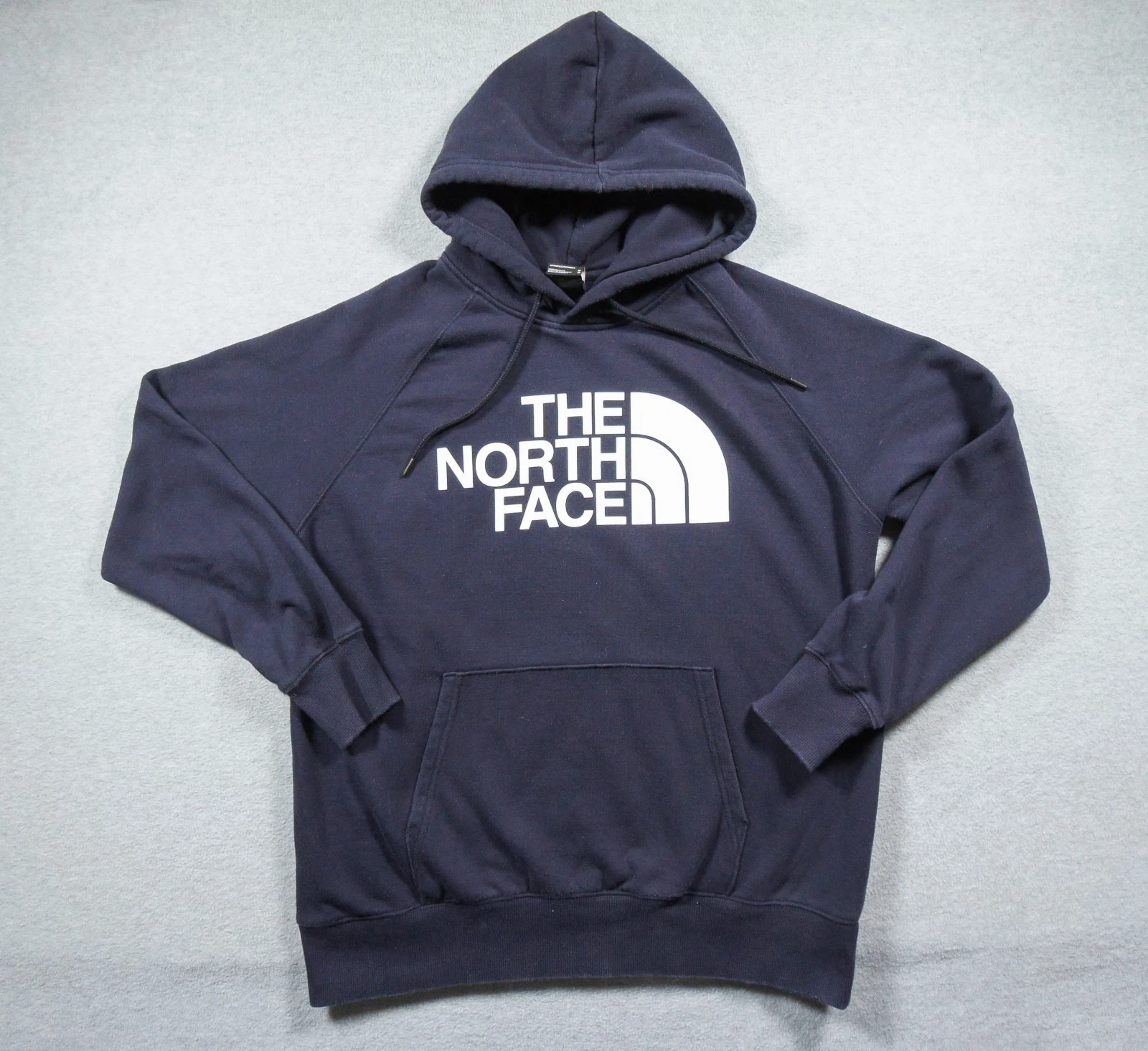 North Face Sweatshirt Womens Medium Blue Hoodie Pullover Sweater Ladies Outdoors