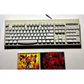 Typing of the dead with Keyboard OEM (Dreamcast) Works complete CIB🔥Near mint