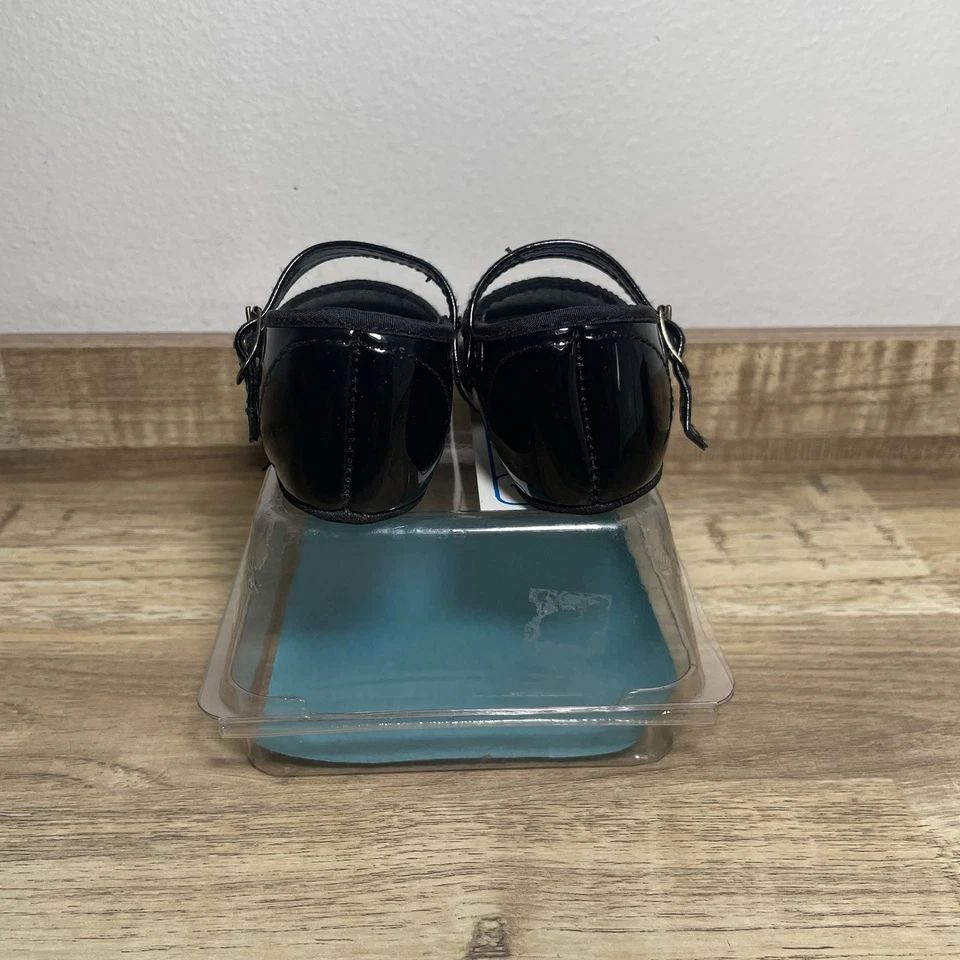 Zapatos Infantiles Step Mates Vintage Niños Talla 3 Negros Hechos en EE. UU. Foto 4 de 4