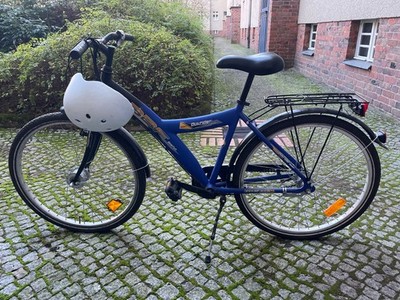 Kinderfahrrad 24 Zoll BBF Bikefun Outrider blau Fahrrad guter Zustand gebraucht