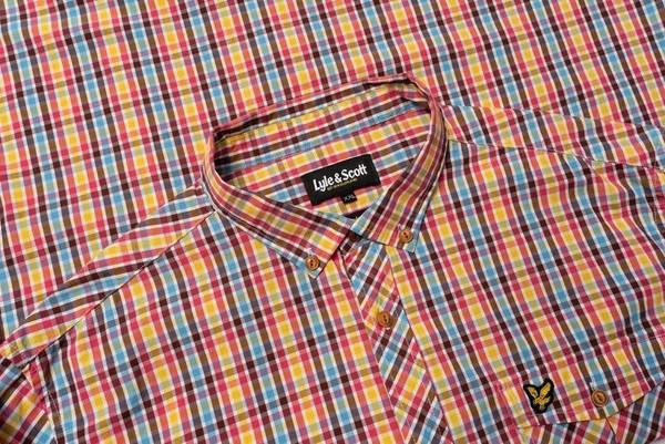 Men Lyle & Scott Shirt Multicolor Cotton 44 / XXL