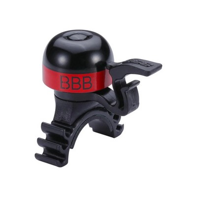BBB Cycling BBB MiniFit Fahrradklingel 78 schwarz - kompakte, laute Klingel m...