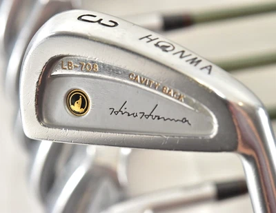 Honma LB-708 Cavity Back 10 Stück 3-Sw RH Golfschläger 1 Stern Schaft R-1 Eis... - Bild 1 von 4