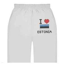 'I Love Estonia' Adult Sweatpants / Joggers (JO033145)