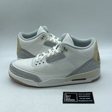 Size 13 - Air Jordan 3 Retro Craft Ivory/Grey...