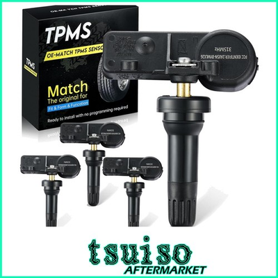 #ad Durable 4 Pack Tire Pressure Sensors for Subaru Easy Installation Solution $20.89
