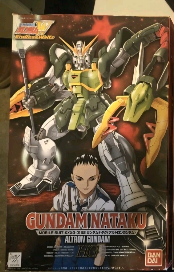 New GUNDAM Wing MOBILE SUIT XXXG-01S2 Nataku Altron HG Model Kit