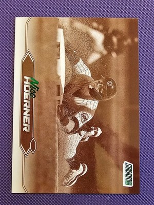 2024 Topps Stadium Club - Nico Hoerner #26 Sepia