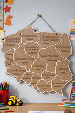 Mapa Polski – Nauka Województw i Stolic | Edukacyjna Dekoracja
