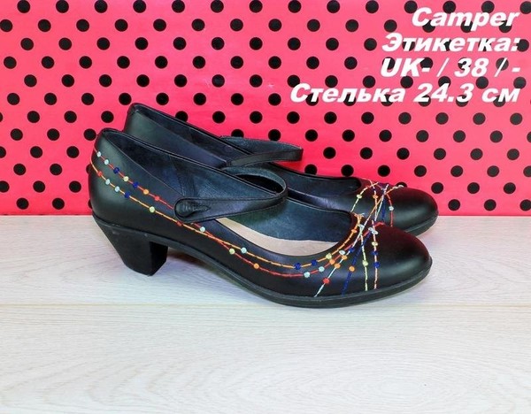 Women Camper Heels Multicolor 38