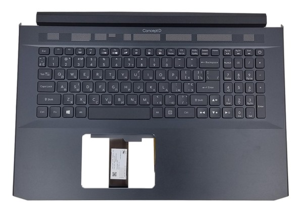 NEU GehÄUse Tastatur Acer Conceptd CN517-71 CN517-71P Ukrainisch-image