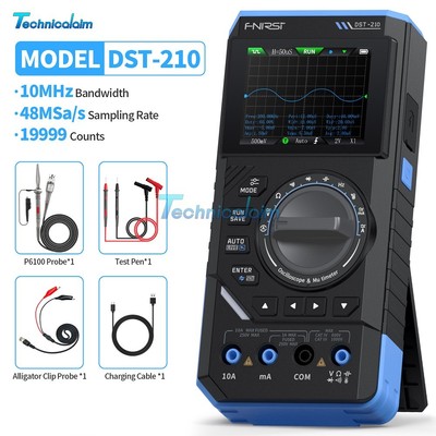 DST-210/DST-201 3-in-1 Handheld Digital Oscilloscope Multimeter Signal Generator