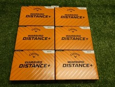 Callaway 2025 Warbird Distance White Golf Balls 6 Dozen No Logos New