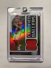 Pat Mahomes II Certified 2025 Certified Ballers Mem.- 207/249