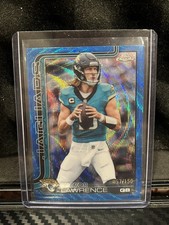 Topps Chrome 2025 Trevor Lawrence Blue Wave Refractor /199 Football Jaguars