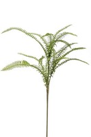 Artplants Kunstzweig Boston Farn Zweig Ampelio, GrüN, 60Cm