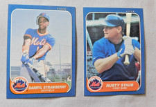 1986 Fleer #1-220 Baseball Card Pick one