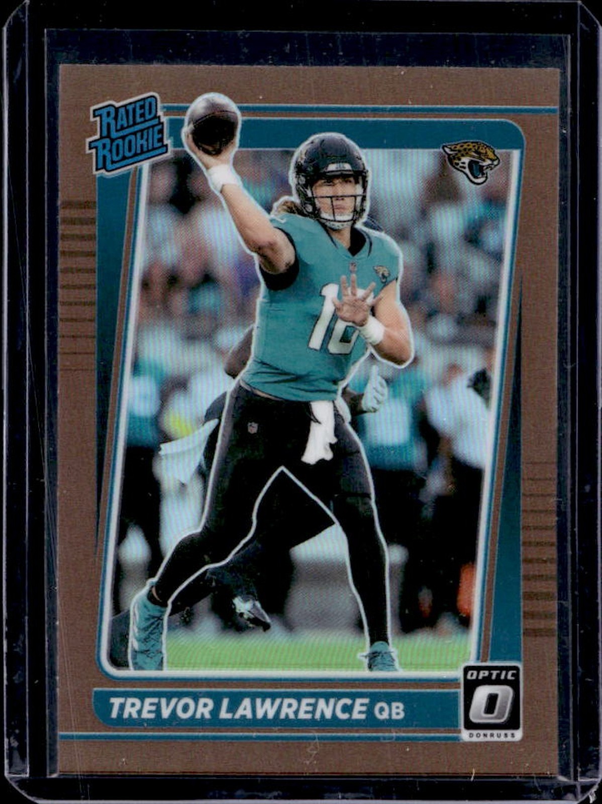 2021 Panini Donruss Optic Trevor Lawrence Bronze RC Rated Rookie #201 Jaguars