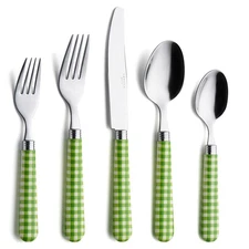 Silverware Set Stainless Steel Colorful Tableware Kitchen Flatware Set Utensils
