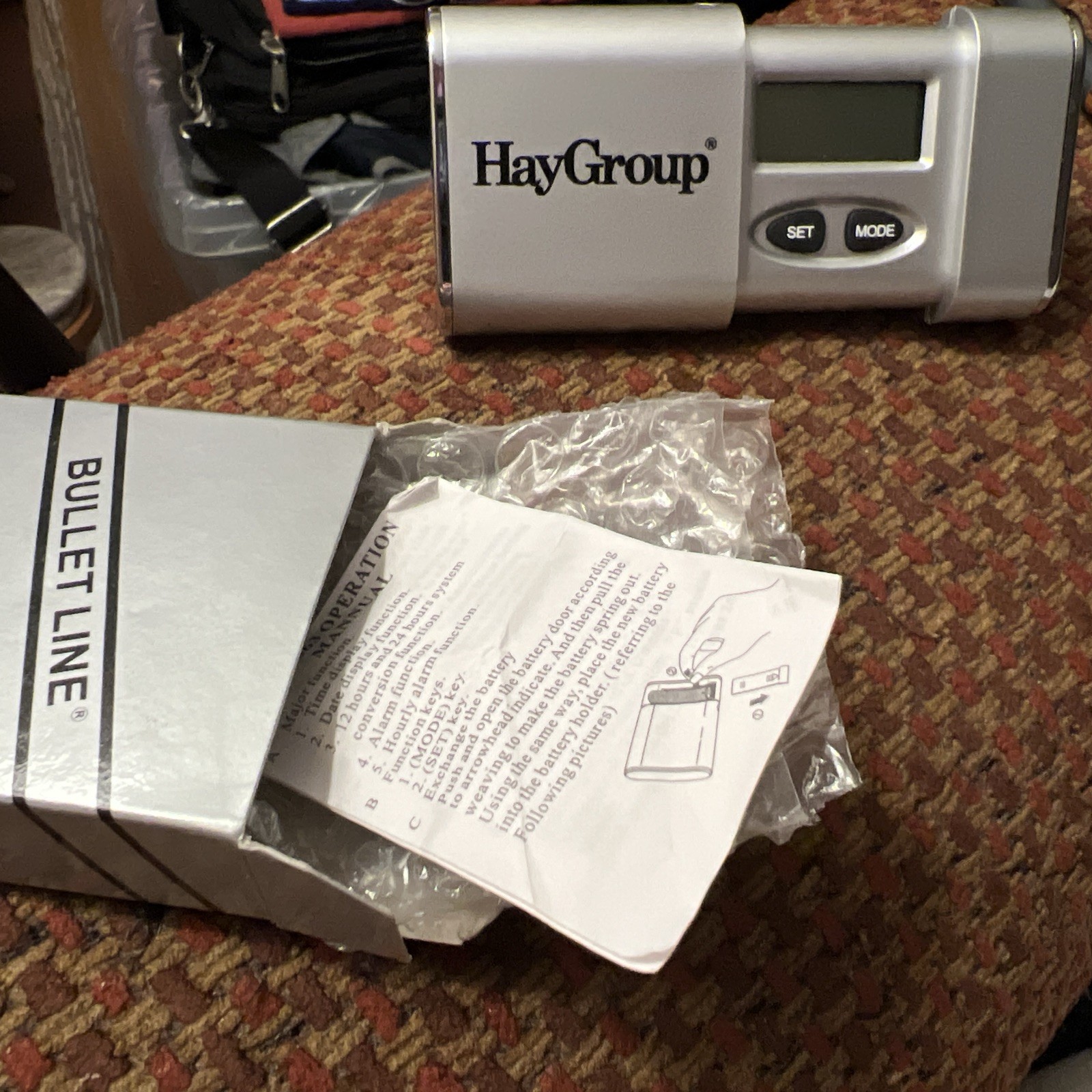 Travel Portable Fold Up Alarm Clock