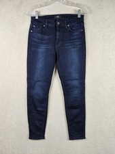 7 For All Mankind The Ankle Skinny Denim Jeans Size 27
