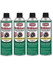 CRC Brakleen Brake Parts Cleaner 14oz Aerosol 4 Pack Automotive Lubricant 0.61 per gallon