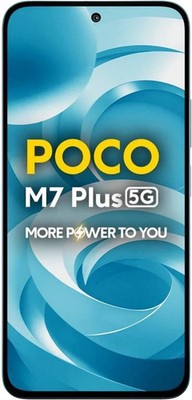 POCO M7 Plus 5G (Blue, 128GB 8GB RAM) Global Version - ''NO TARIFFS IN USA''