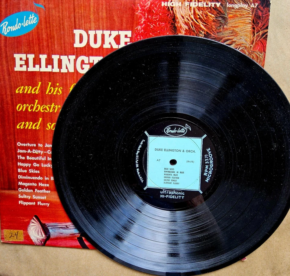 Duke Ellington album 1959 & Duke with Count Basie - First Time 1962 - Image 4 of 4