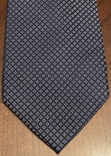 Claiborne Blue 100 Silk Men s Neck Tie Made In China