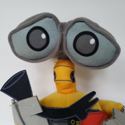 Disney Plush Wall-E with Fire Extinguisher Stuffed Toy Doll 12''