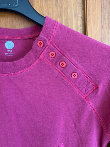 Women's BRP Ski-Doo Long Sleeve Pink Pullover Top Tag Size M - Picture 4 of 6