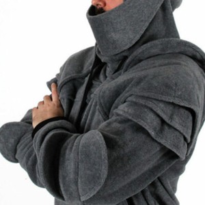 drawstring knight sweater