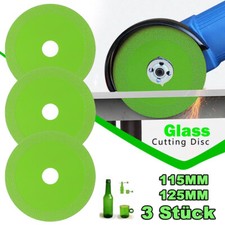 3x 115mm 125mm Diamanttrennscheibe Glas Trennscheibe Sägeblatt Für Keramikziegel