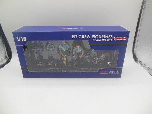 Figuras Truescale TSM12AC12 Team Tyrrell F1 Pit Crew 1976 escala 1:18 conjunto de 6 - Imagen 4 de 9