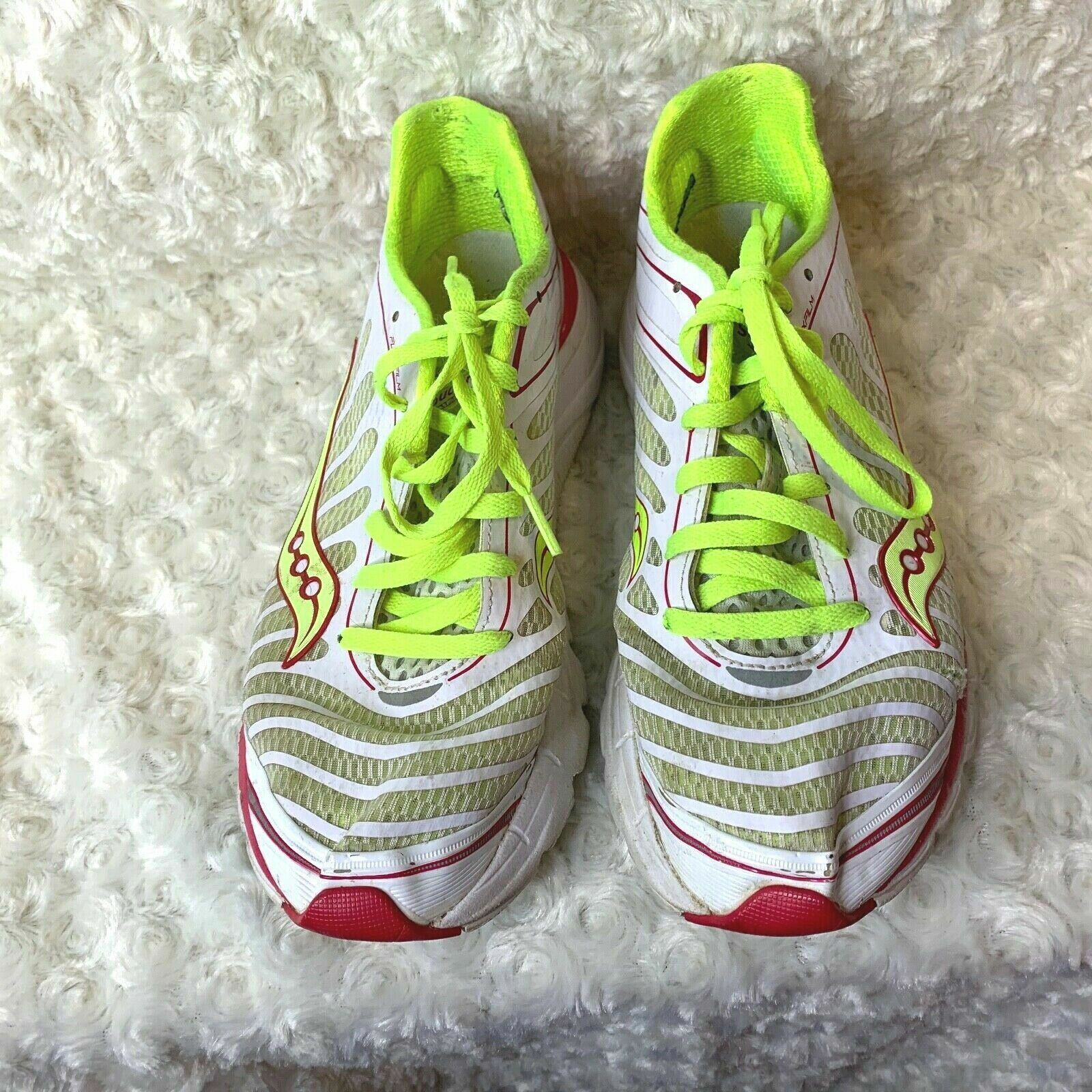 Saucony Womens Sz 9.5 Hydramax Kinvara FlexFlim White Pink 