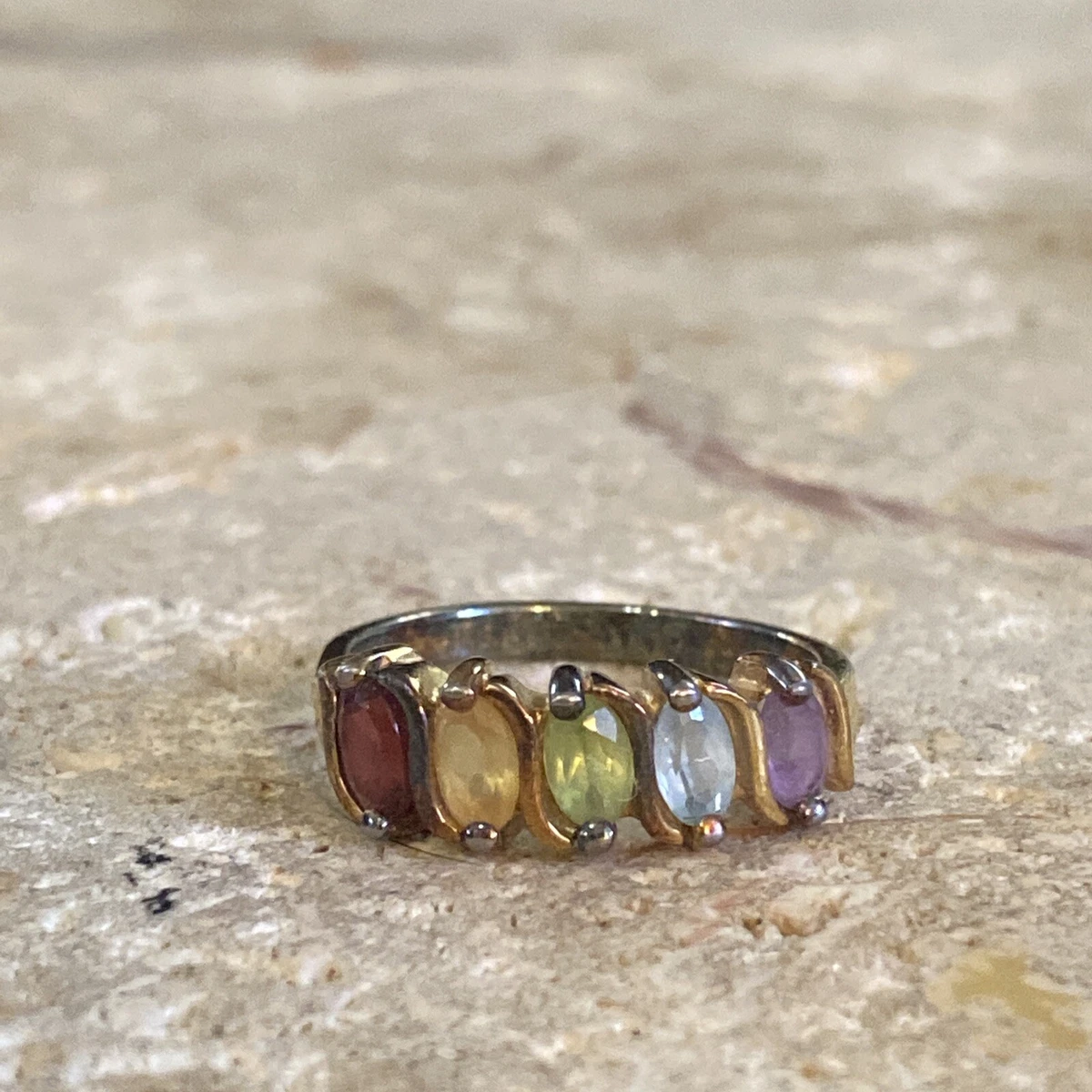 Francesca's Gerri Semi-Precious Stone Ring Set | Hamilton Place