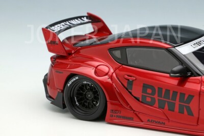 Make Up EIDOLON 1/43 LB WORKS GR Supra (LD97 wheel) Candy Red